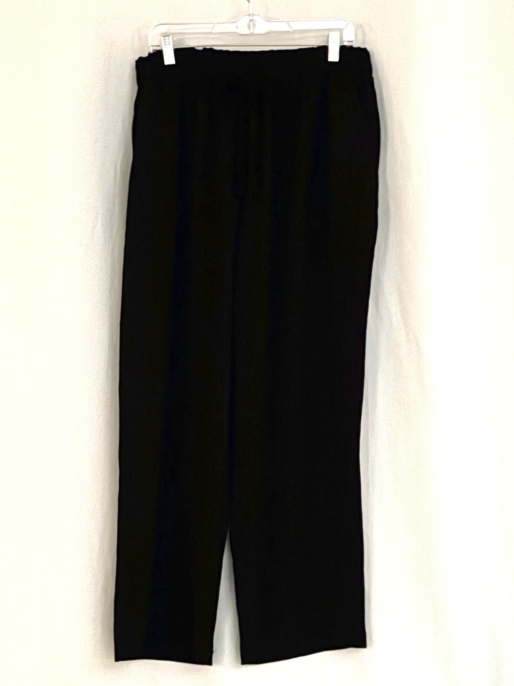 Soho Classic Black Elastic-Waist Women's Pants
